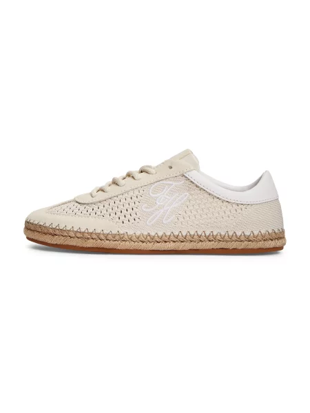 Tommy Hilfiger Espadrile Th Heritage Rope Sneaker Bej alb
