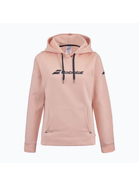 Bluza z kapturem Babolat różowa