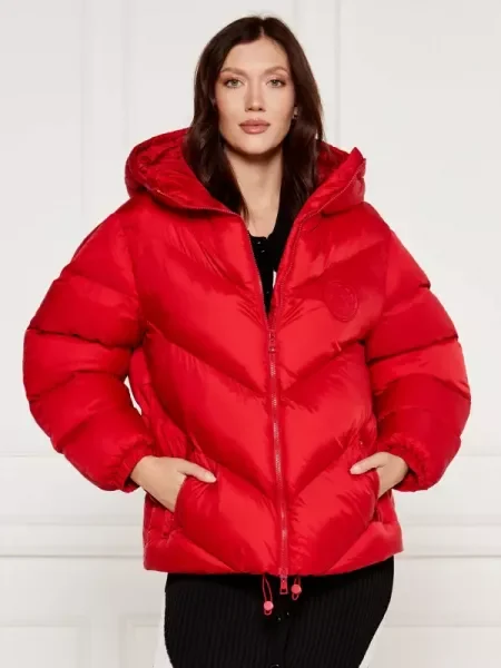 Elisabetta Franchi Geacă | Oversize fit roșu