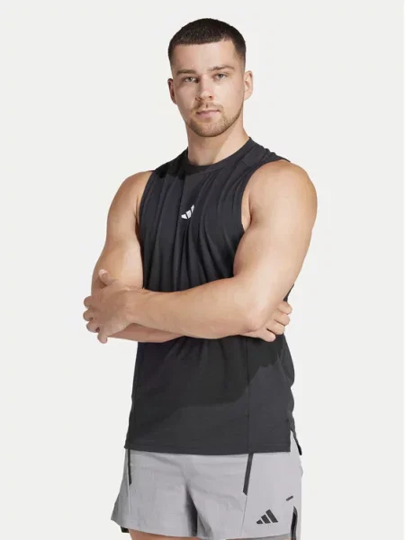 Adidas Techniniai marškinėliai Designed for Training Regular Fit juoda
