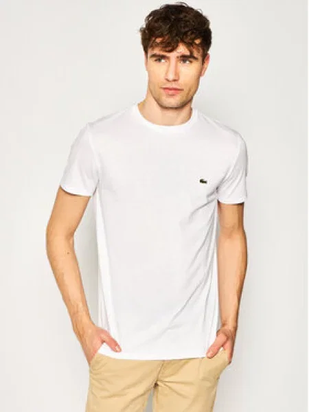 Lacoste Футболка Regular Fit білий