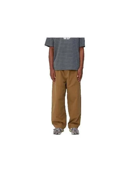 Pantaloni Carhartt cu picior lat maro
