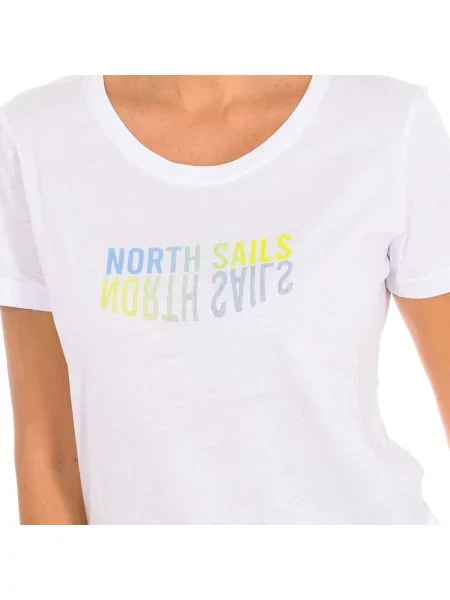 Tricou North Sails alb