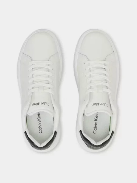 Calvin Klein Напівчеревики Білий/чорний Перероблений білі