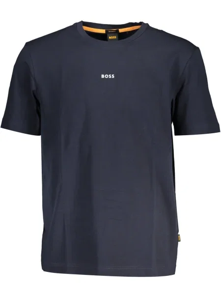 Scurt tricou Boss cu mâneci scurte portocaliu