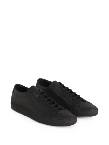 Sneakerși Common Projects din piele negru