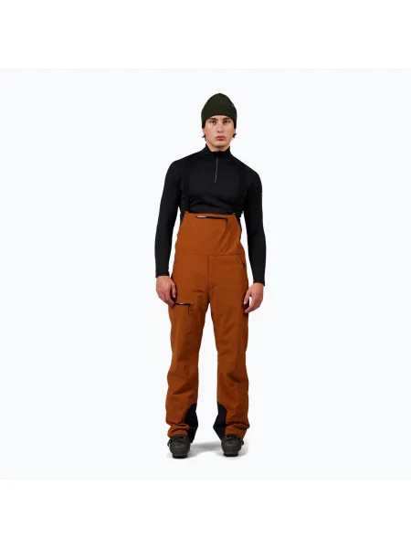 Pantaloni de schi pentru bărbați Rossignol Outerlimits Insulated Bib deep caramel