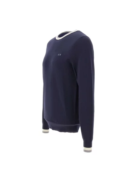 Sweter Sun68 niebieski