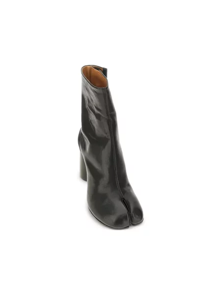 Buty do kostki Maison Margiela skórzane czarne