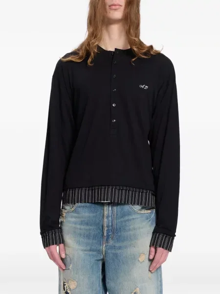 Lung tricou Ann Demeulemeester negru