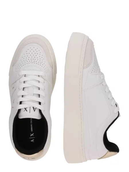 Sneakers Armani Exchange alb