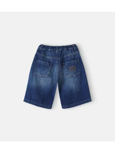 Gyerek farmer rövidnadrág Dolce&gabbana kék