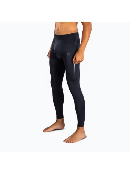 Legginsy treningowe Venum G-Core Spats navy blue/white białe