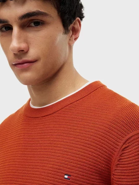 Светр Tommy Hilfiger помаранчевий