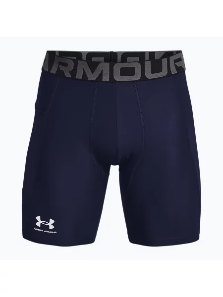 Pantaloni scurți de antrenament pentru bărbați Under Armour HG Armour Shorts midnight navy/white alb