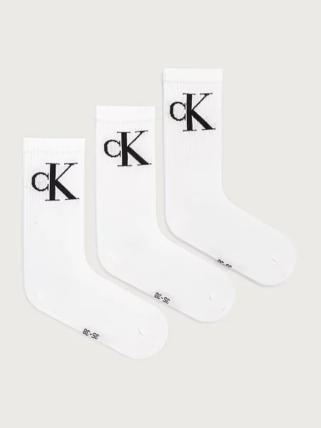 Calvin Klein Jeans ponožky bílé