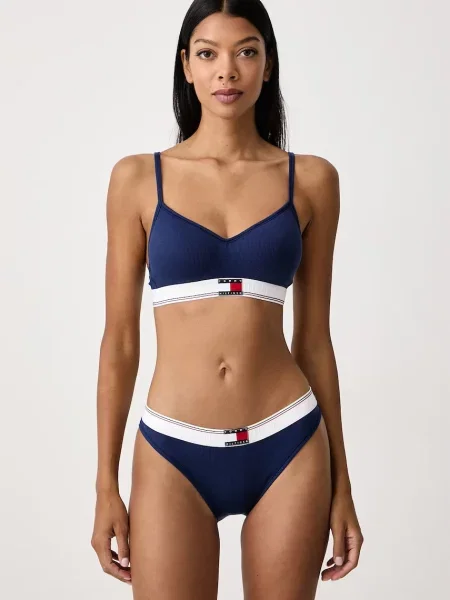 Tommy Hilfiger trojuholníková podprsenka s bavlnou