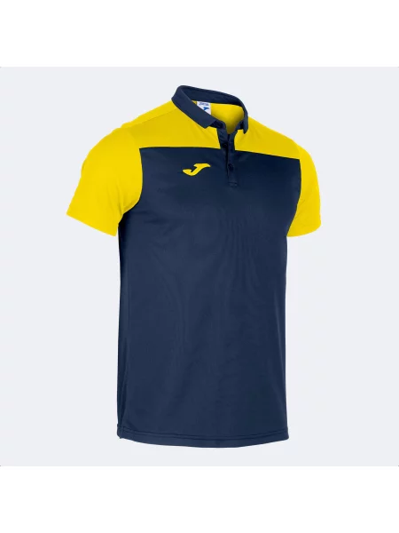 Koszulka polo do tenisa Joma Hobby II niebieska