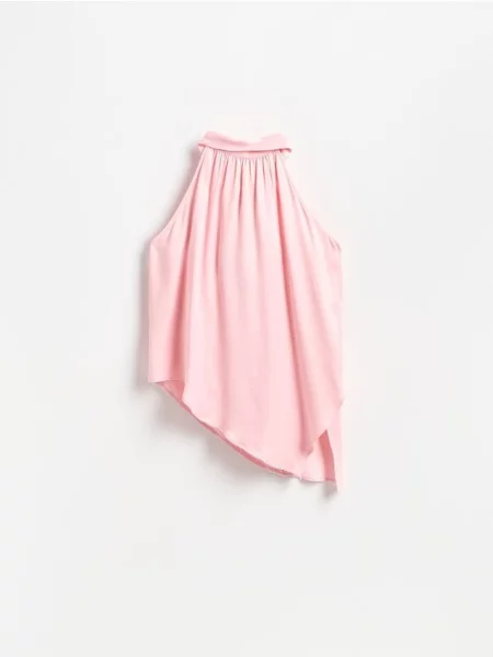 Reserved Bluză din roz-pastel roz