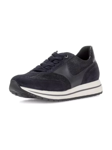 Sneakersy Gabor zamszowe niebieskie