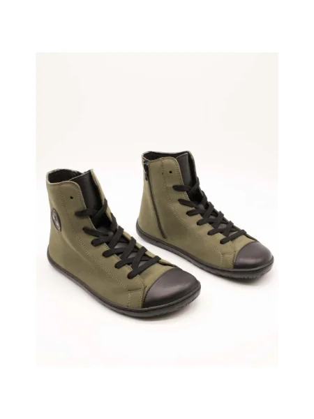 Pantofi Coqueflex din piele de căprioară verde