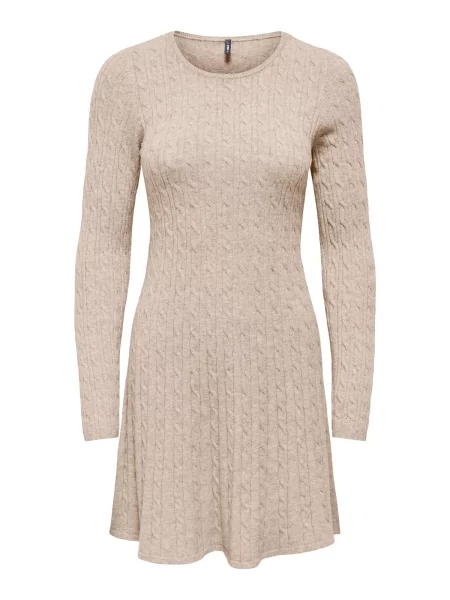 ONLY Rochie tricotat ONLIbi' bej