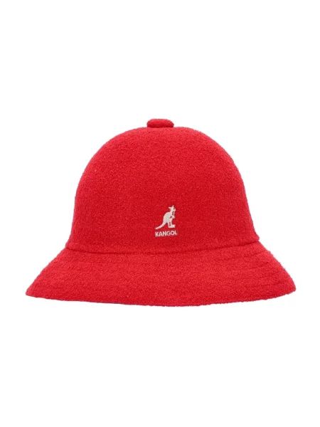 Bermudy Kangol casual czerwone