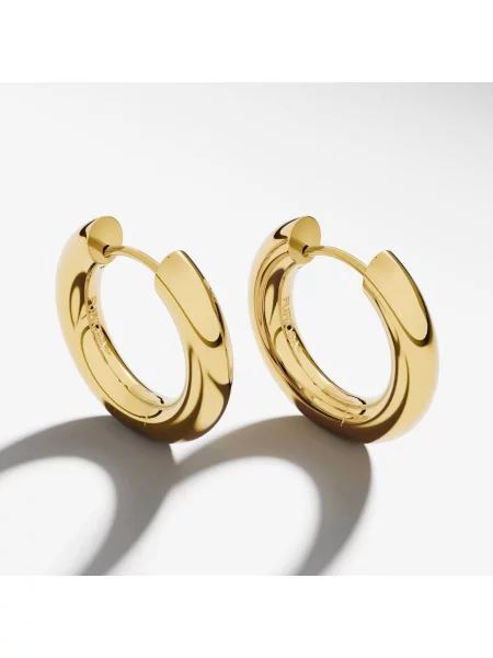 Обеци FURIOSA® Small Hoop Earrings Gold Universal златисто
