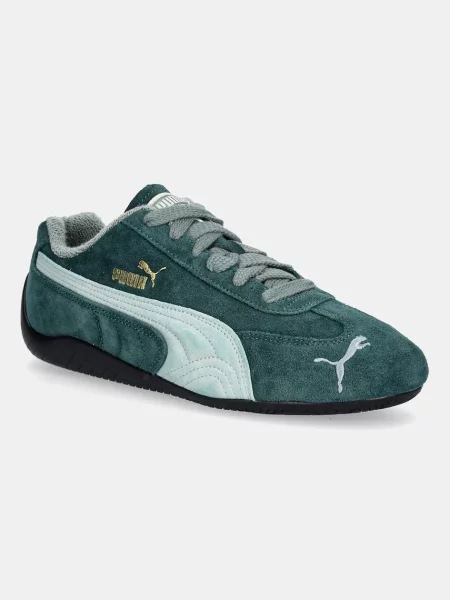 Велурени маратонки Puma Speedcat The NeverWorn V зелено