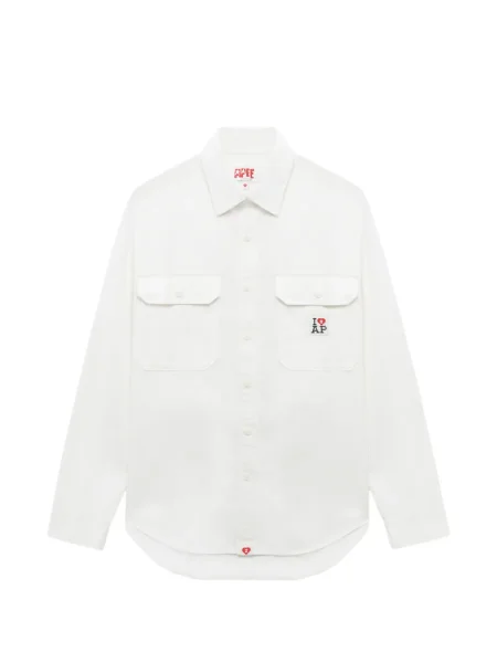 Koszula Apee™ By *a Bathing Ape® w serca biała