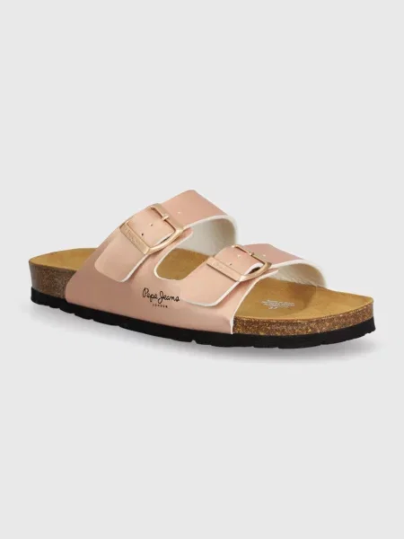 Чехли Pepe Jeans розово OBAN CLASSIC W