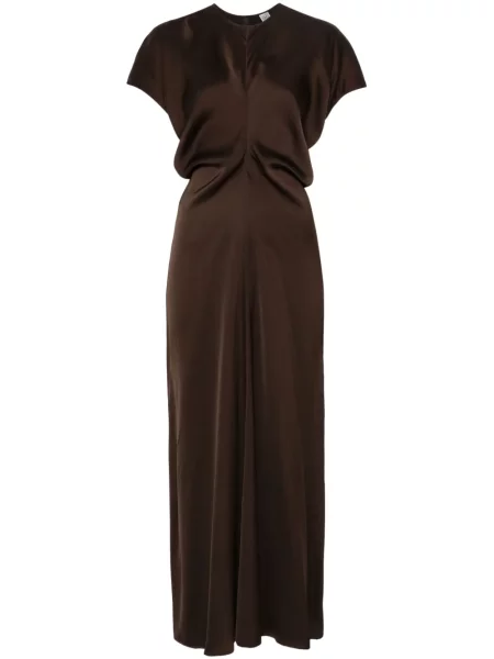 Rochie maxi Toteme de costum maro