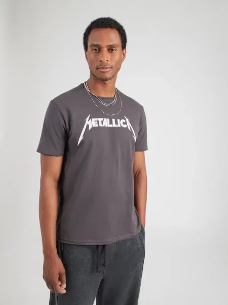 AMPLIFIED Tričko METALLICA farby bahna biela