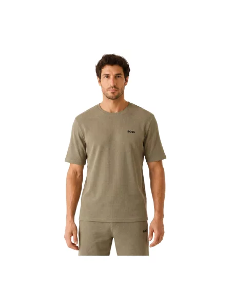 Koszulka Boss brązowa