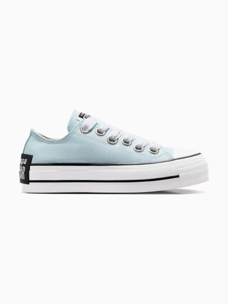 Ниски кецове Converse Chuck Taylor All Star Lift синьо