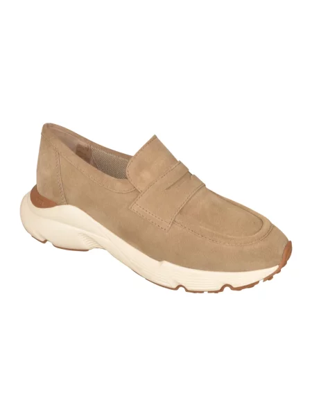Sneakersy Tod's zamszowe beżowe