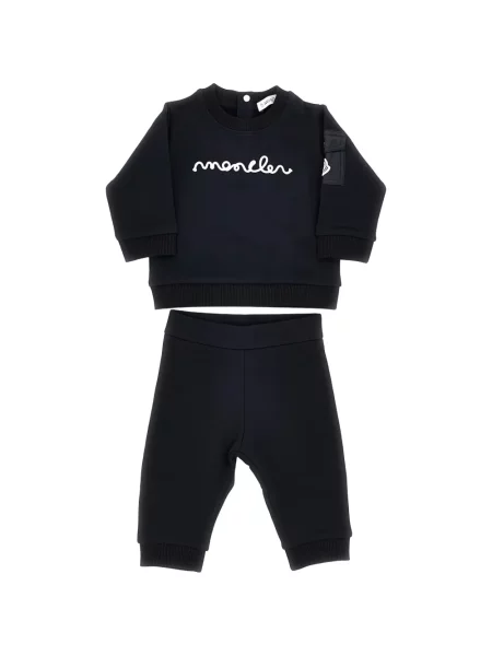 Komplet dresowy dziecięcy Moncler Enfant czarny