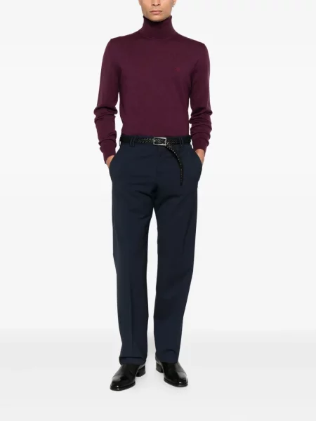 Pantaloni Pt Torino de lână albastru