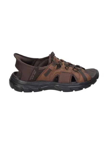 Félcipo Skechers barna