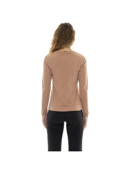 Hosszú ujjú hosszú ruha Leone 1947 barna