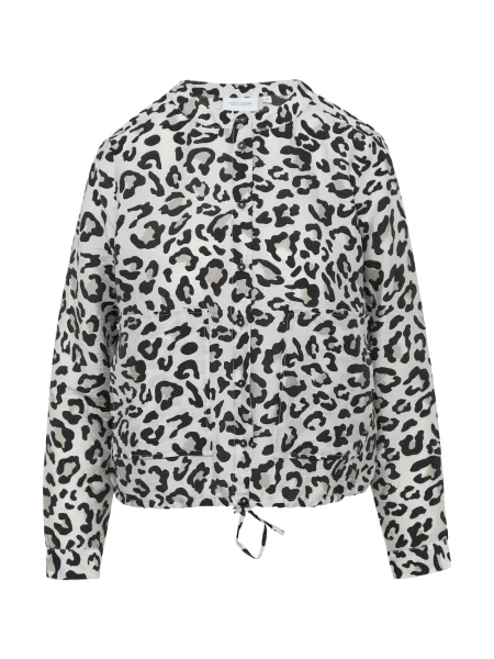 Comma casual identity Bluza kamen / svetlo siva črna