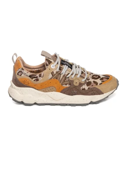 Sneakersy Flower Mountain wełniane w kwiatki