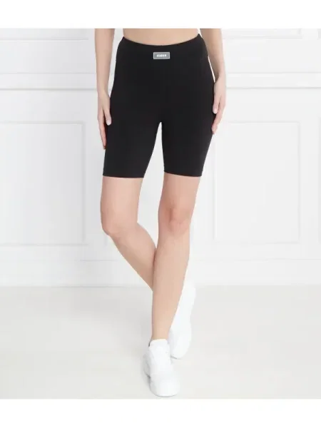 GUESS ACTIVE pantaloni scurți biker negru