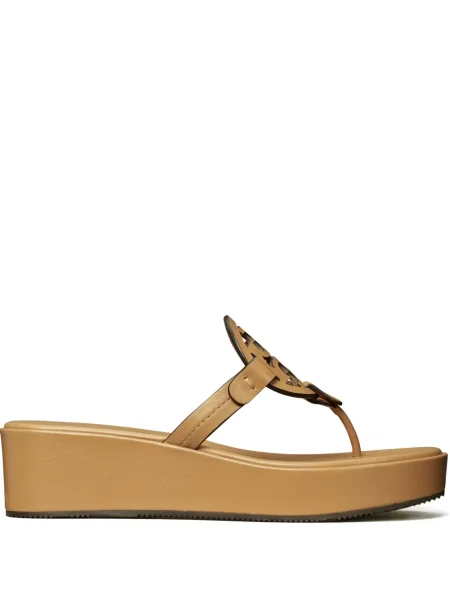 Papuci Tory Burch din piele