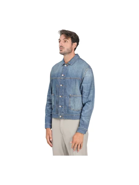 Lekka kurtka jeansowa Tommy Jeans niebieska
