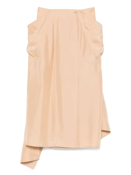 Fustă Carven de mătase