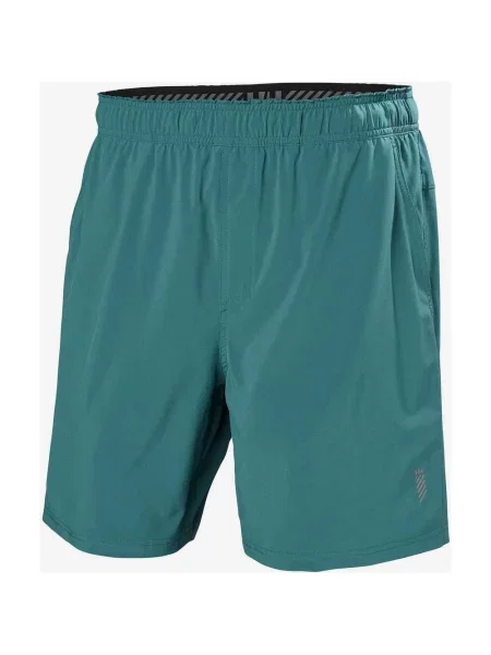 Spodenki Helly Hansen Stretch Woven zielononiebieskie M zielone