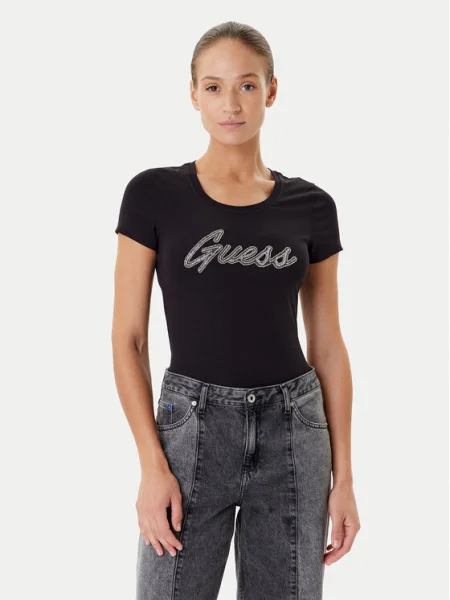 Guess Tricou negru