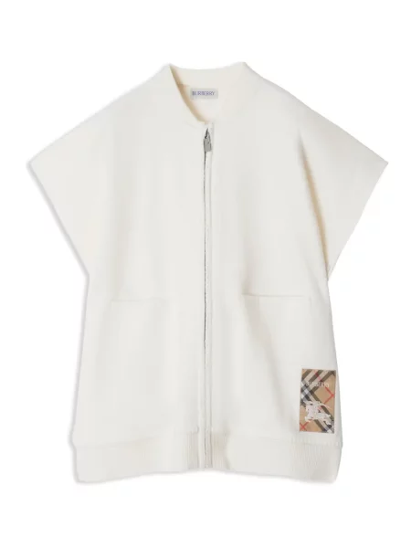 Kurtka dziecięca Burberry biała