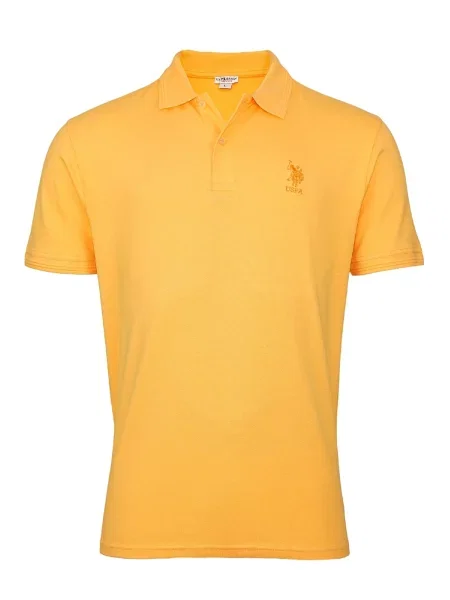 U.S. POLO ASSN. Póló Axel narancs / világos narancs